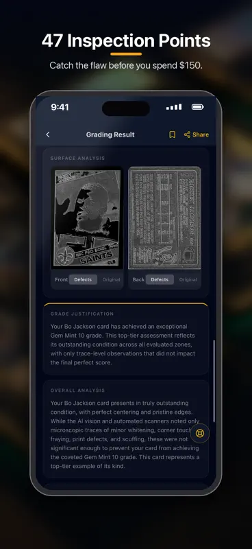 CardGrade.io: AI Card Grader screenshot 3 of 8