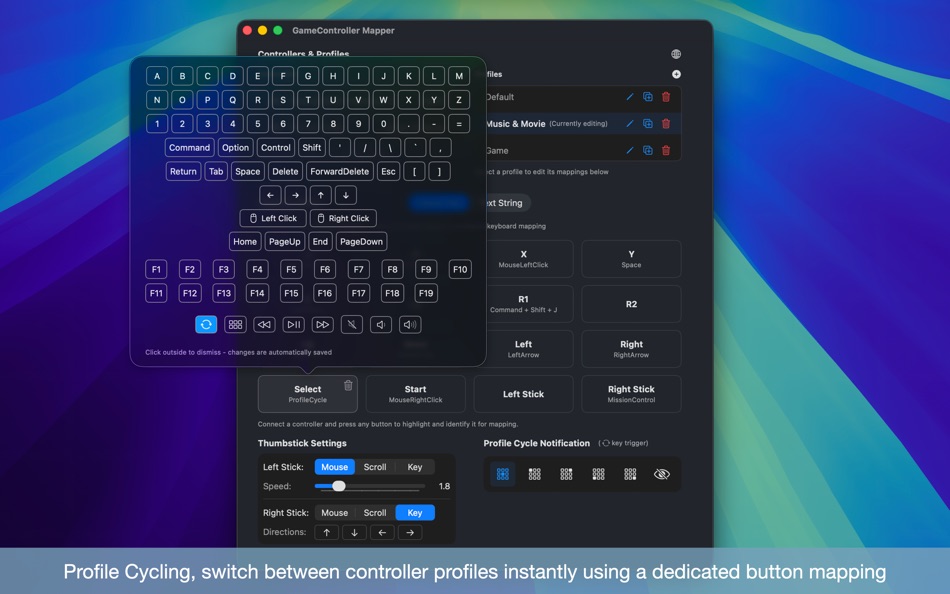 #6. GameController Mapper (macOS) Por: 谦 陈