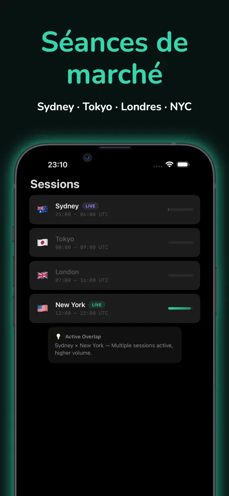 TradeCalc - Taille de Position — capture d'écran iPhone 8