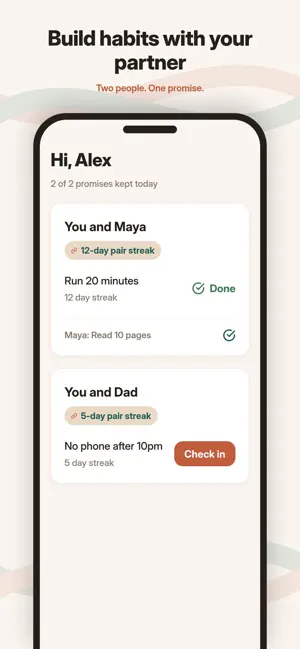Twoways: Habits Together screenshot 1