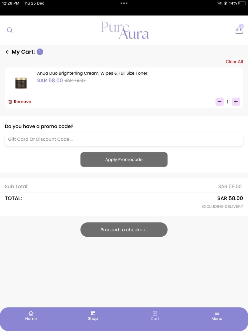 iPad screenshot