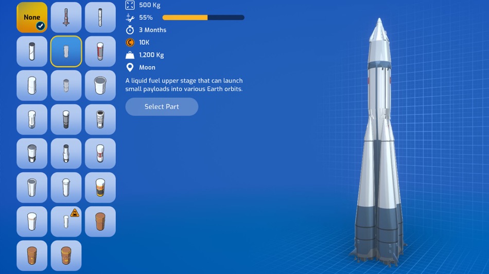 #4. Spaceship Rocket Simulator (iOS) Bởi: Muhammad Rashid