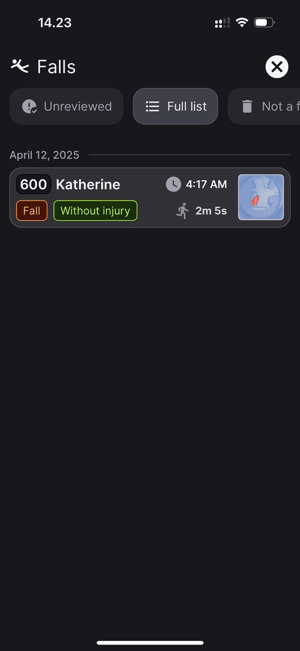 iPhone screenshot