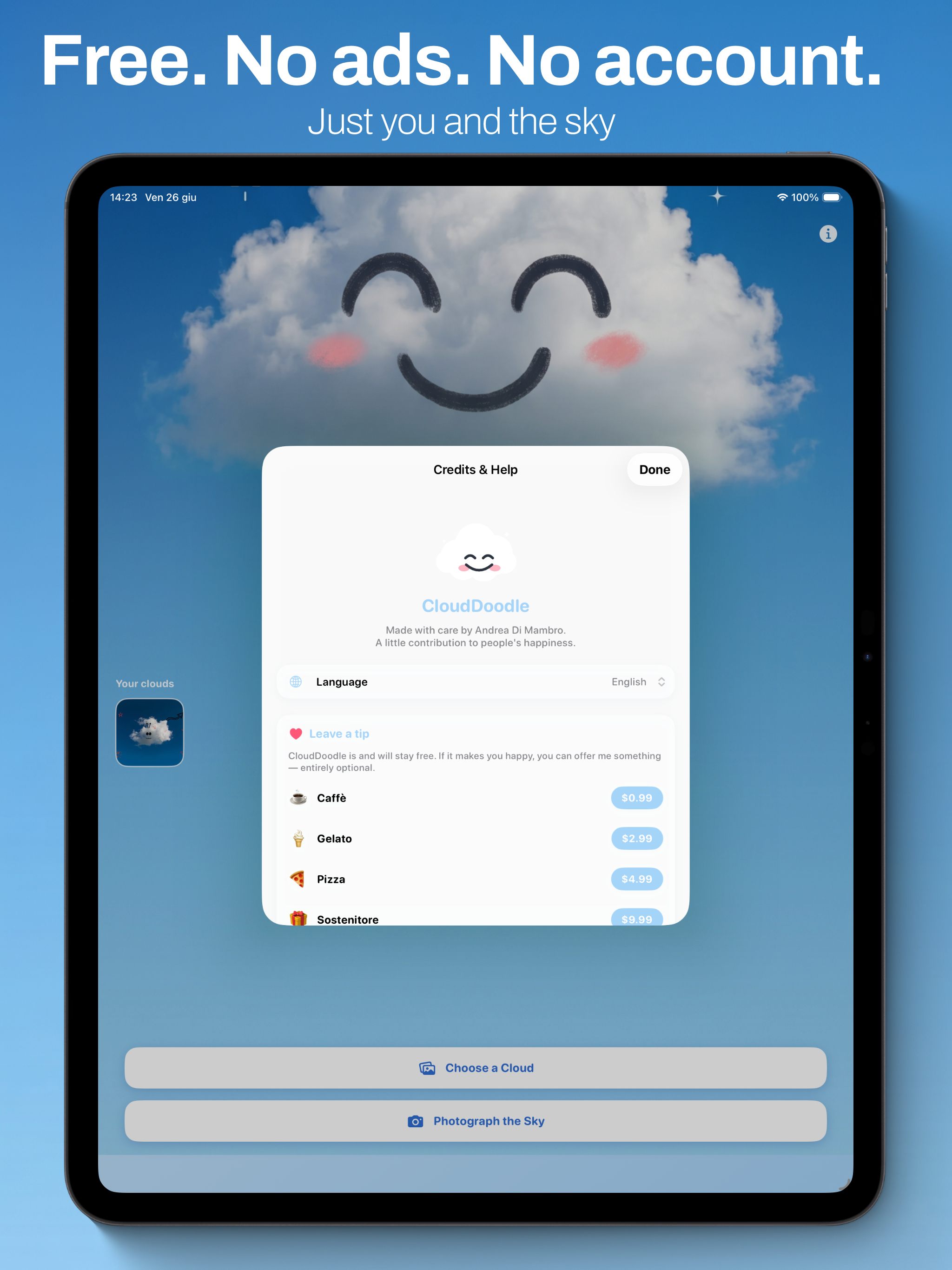 Cloud Doodle screenshot 7