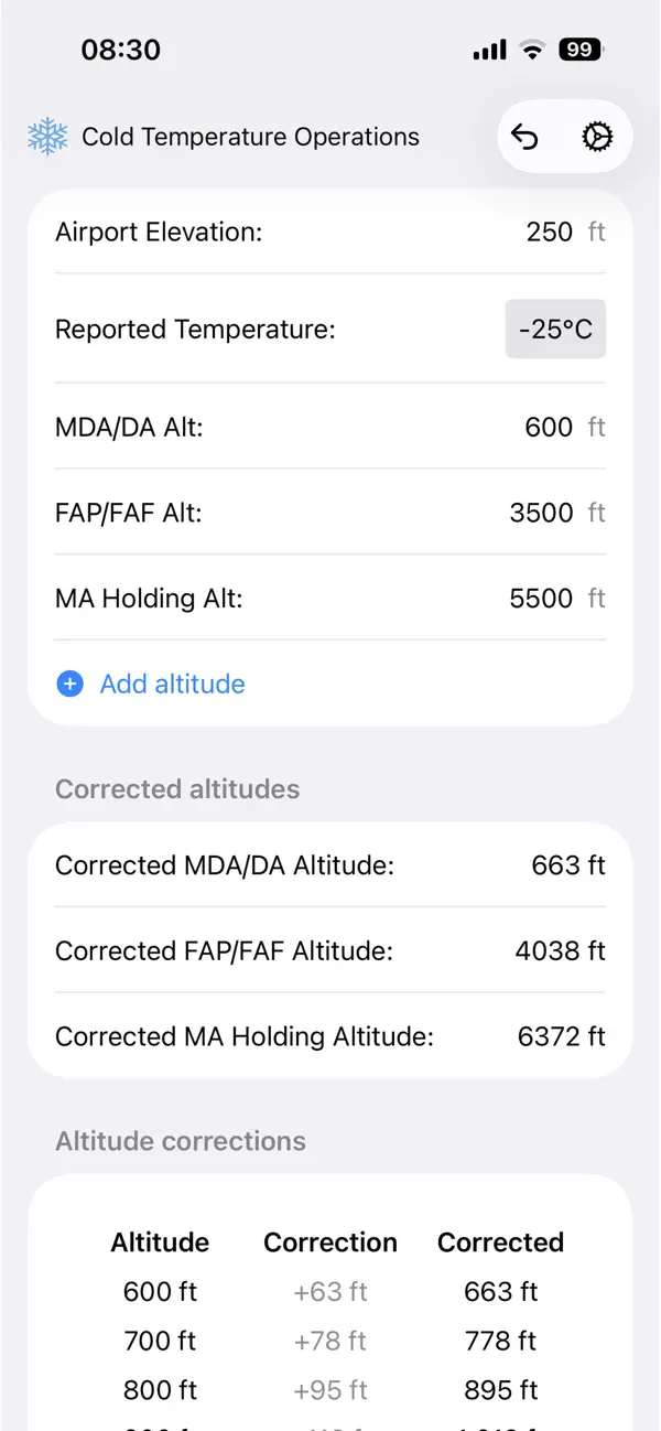 Screenshot #3 pour Cold Temperature Operations