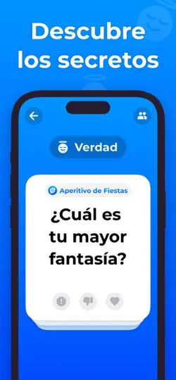Captura de pantalla de Verdad O Reto - Juego De Beber en iPhone 2