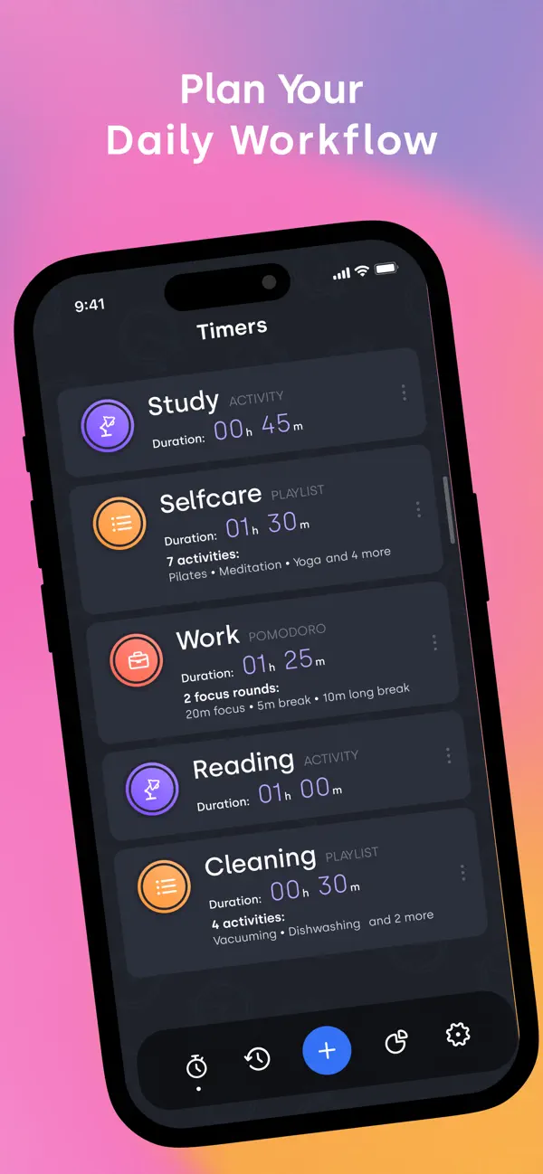 #3. Focus Space: Work, Study Timer (iOS) Podle: Aliaksei Prazhenik