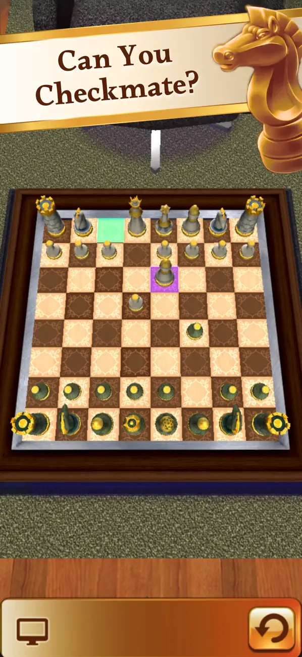 Screenshot #1 pour Chess 3D Pro Trainer