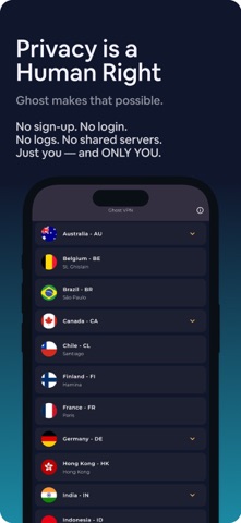 Ghost Network Screenshot 1 of 4