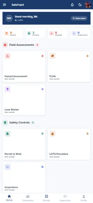 SafeTrakX screenshot 1