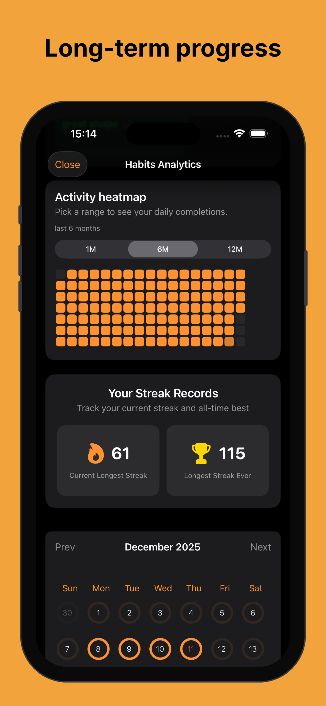 Habit Tracker EasyHabits screenshot 8