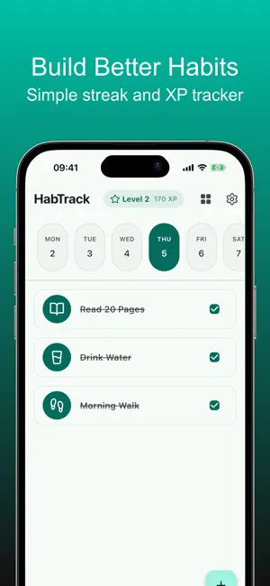 HabTrack: Daily Habit Tracker screenshot 1