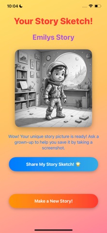 Story Sketch Kids screenshot