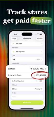 Invoice: Estimates & Receipts Screenshot 2 of 9