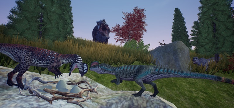 The Cursed Dinosaur Isle: Game screenshot 1