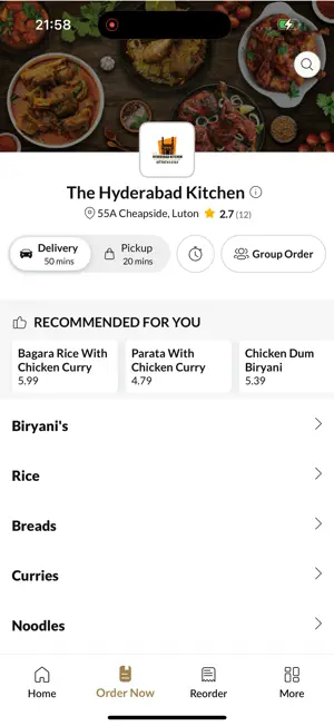 The Hyderabad Kitchen screenshot 2