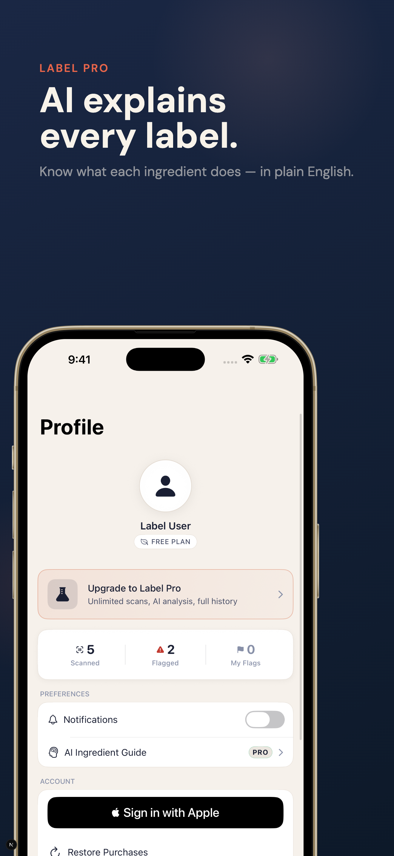 Ingredient Scanner - Label screenshot 4