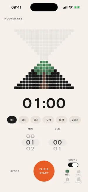 Pixel Hourglass screenshot 1