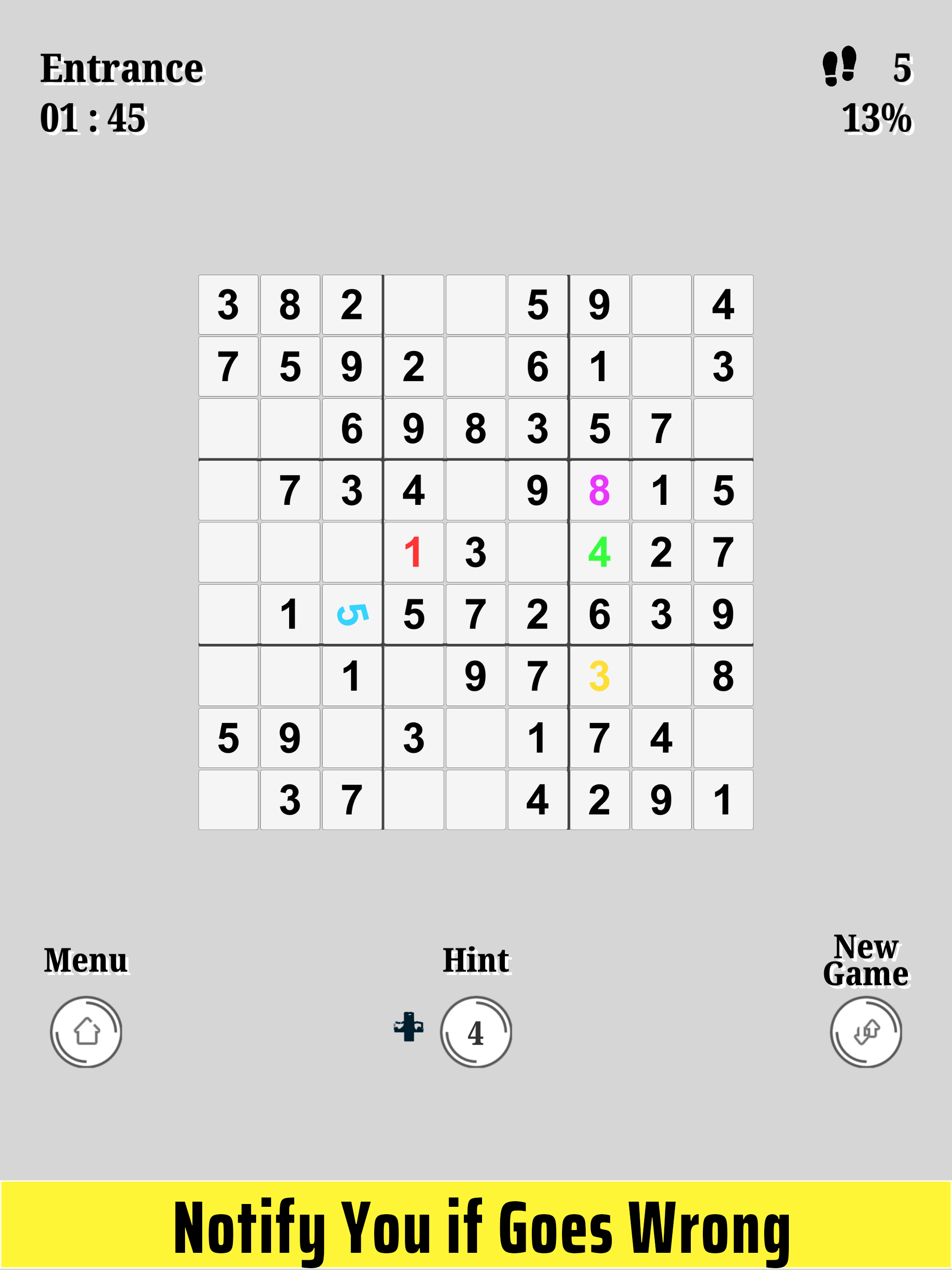 Sudoku - Infinite Challenges screenshot 11