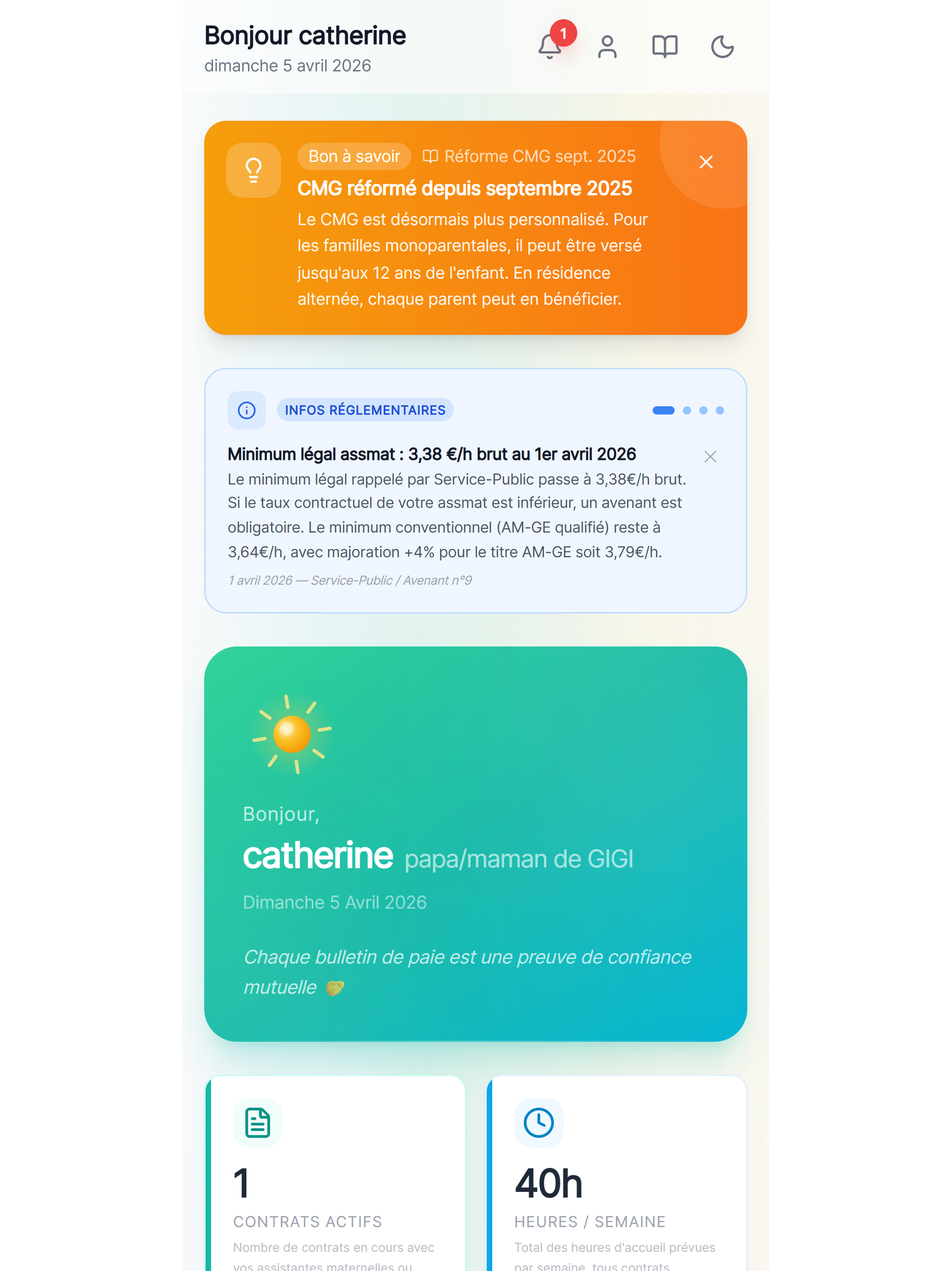 GardeZen: Nounou & Assmat screenshot 11