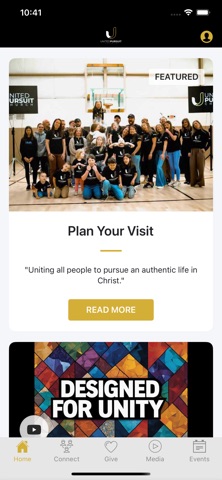 United Pursuit Church screenshot