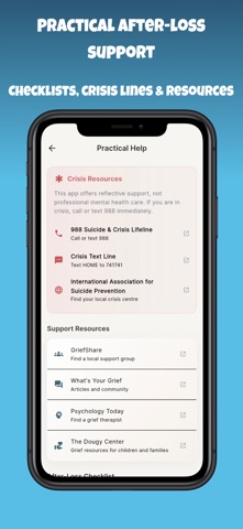 Solace: Grief & Loss Journal screenshot