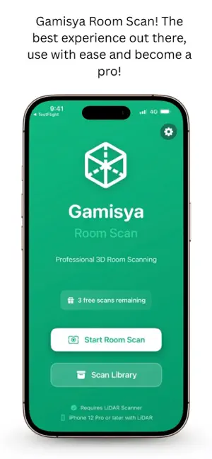 Gamisya Room Scan screenshot 1