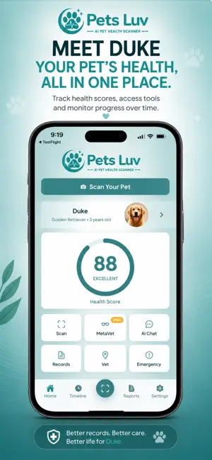 Pets Luv: AI Pet Health Scan screenshot 3