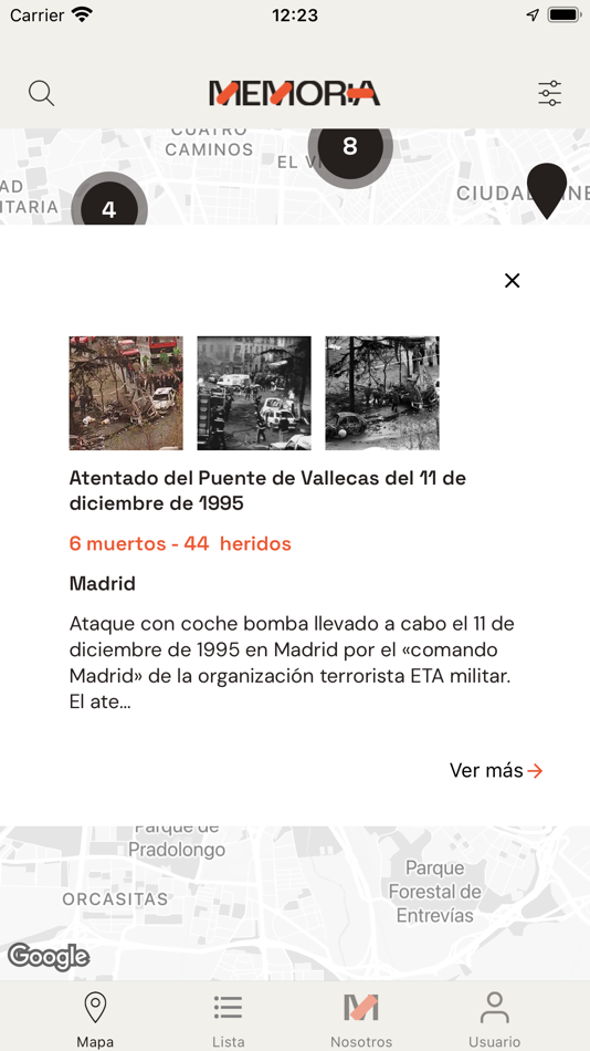 #2. Memoria App (iOS) 由: Fundacion Valores y Sociedad