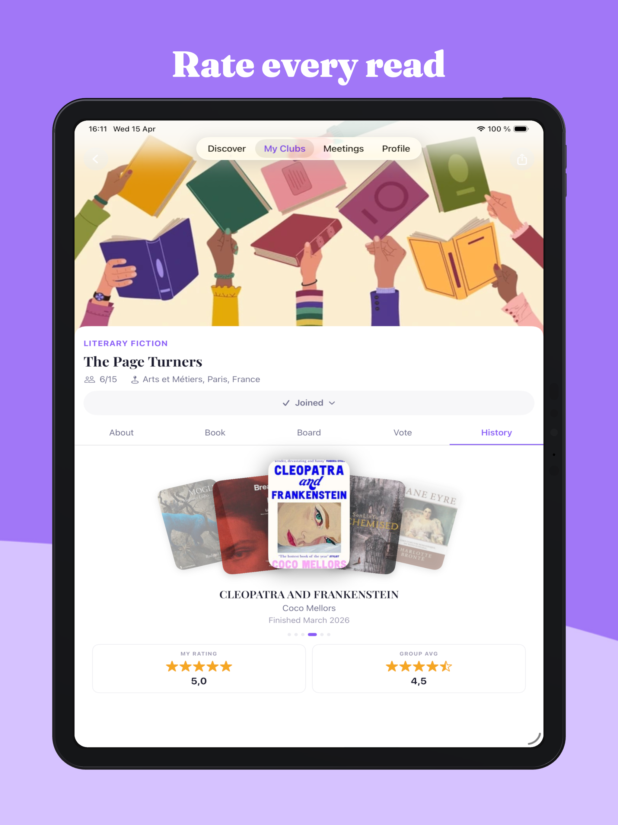 MyBookClub: Local Book Clubs screenshot 13