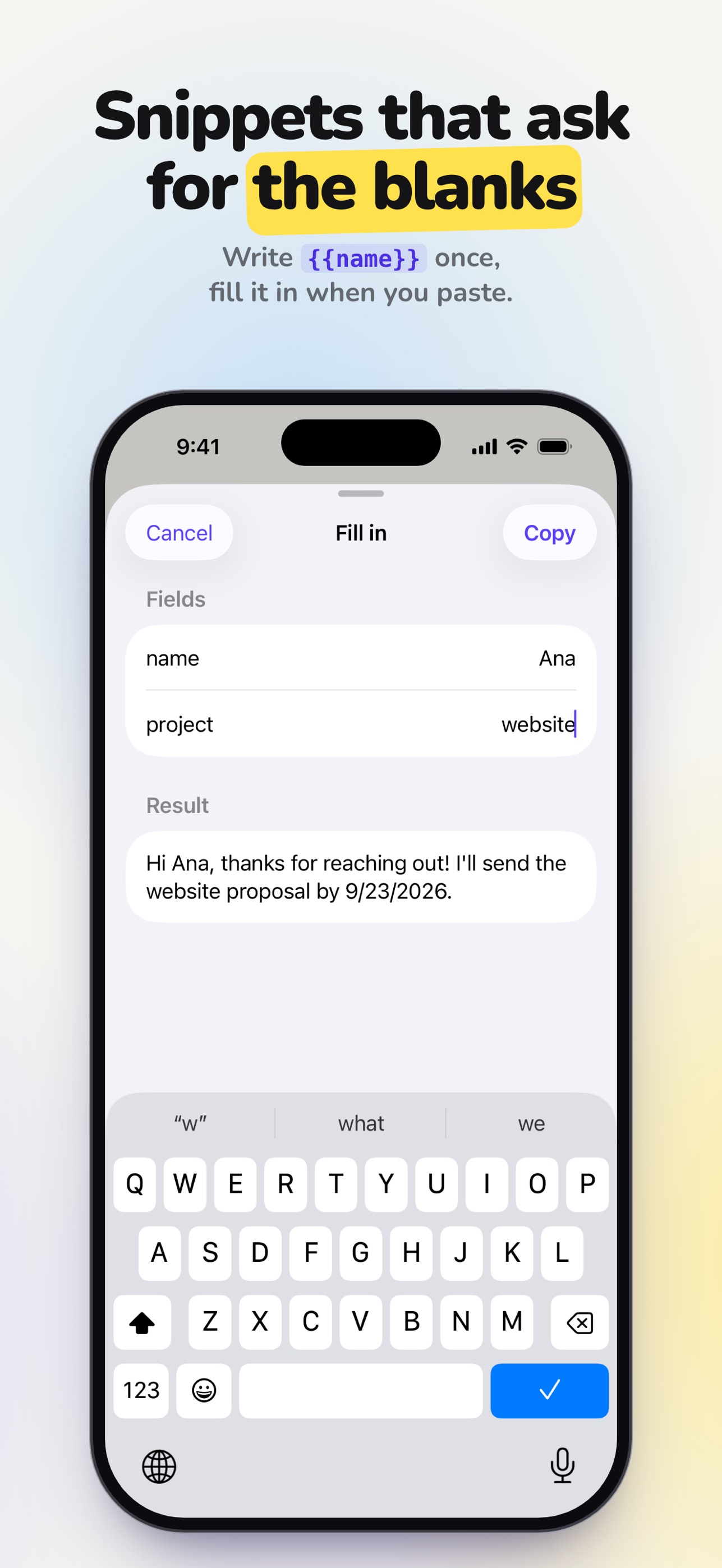 Screenshot 3 of Copyo – Clipboard Manager