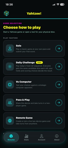 Yahtzee Hub! Screenshot 2 of 5