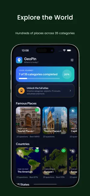 GeoPin- Geography Master screenshot 2