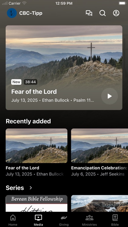 Community Bible Church- Tipp