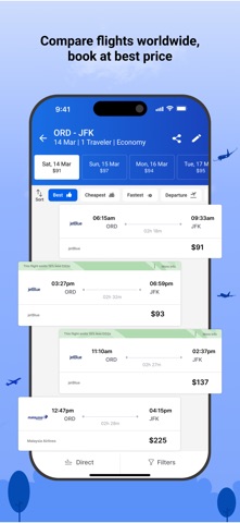 FareFirst - Flights & Hotels Screenshot 3 of 7