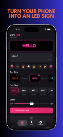 GlowText: LED Banner Screenshot 2 of 6
