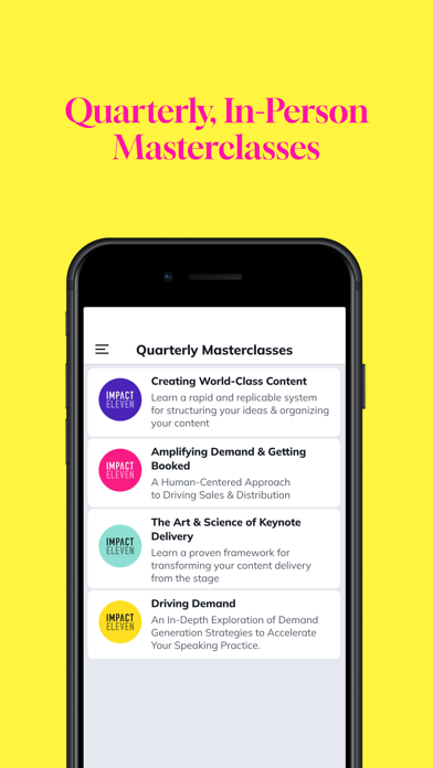 ImpactEleven Community Screenshot