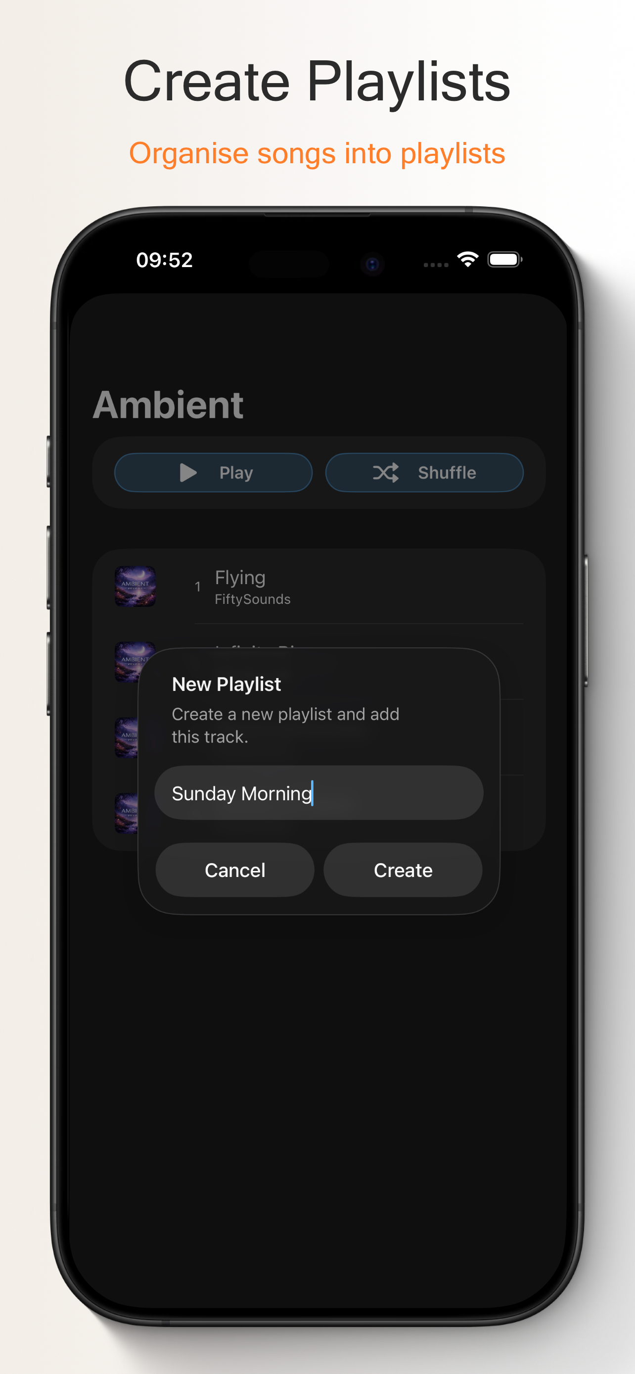 Off-Grid Music Player screenshot 4
