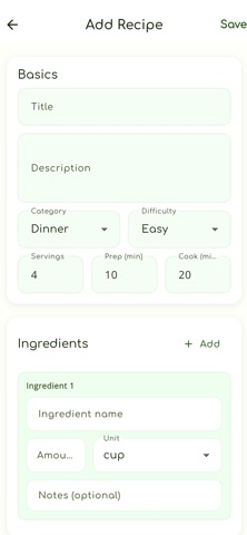 KitchenCook screenshot