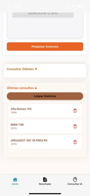 PlacaCar: FIPE e anúncios screenshot 2