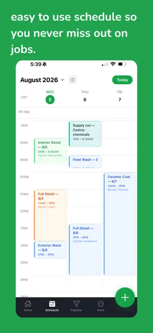 Dispatch FSM screenshot 2