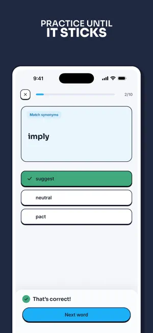 Vocabee: Vocabulary Builder screenshot 2