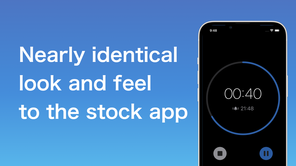 #2. Vibrating Alarm Clock & Timer (iOS) 由: manabu ueda
