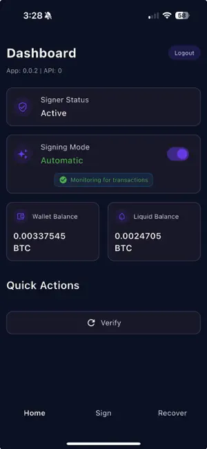 Cadena Bitcoin screenshot 3