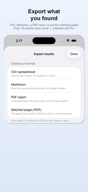 DocFind: Search Inside PDFs screenshot 4