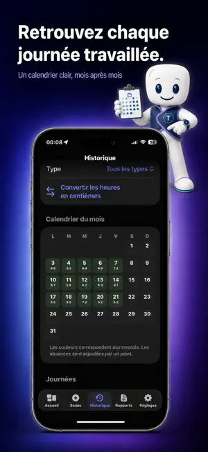 Mes Heures Pro : Pointeuse screenshot 4