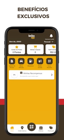 Leão app screenshot