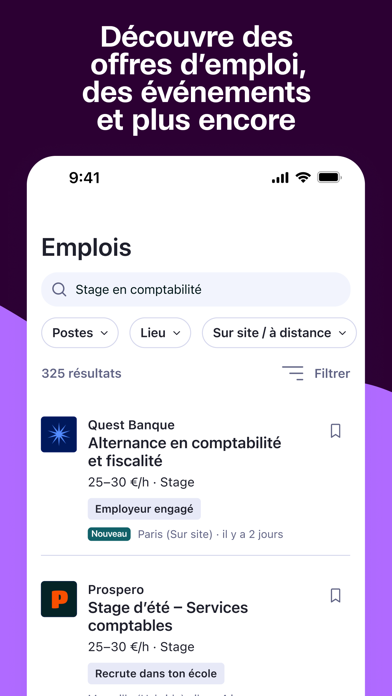 Screenshot #3 pour Handshake Jobs & Careers