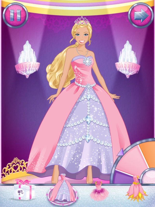 Barbie doll fashion game sale