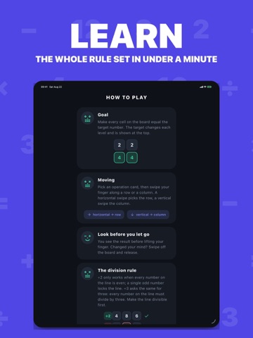 Equalize: Number Logic Puzzle iPad screenshot